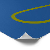 Hei Tiki Bee Speelgoed Maori Design Nieuw-Zeeland Poster (Hoek)