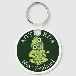 Hei Tiki New Zealand KEY RING Sleutelhanger