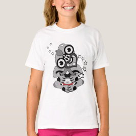Hei Tiki Nieuw-Zeelandse drum T-shirt