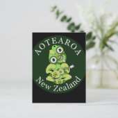 Hei Tiki Ukulele Aotearoa-Briefkaart Briefkaart (Staand voorkant)