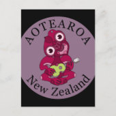 Hei Tiki Ukulele Aotearoa-Briefkaart Briefkaart (Voorkant)