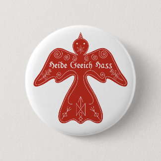 Heide Geeich Hass Knop Ronde Button 5,7 Cm
