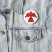 Heide Geeich Hass Knop Ronde Button 5,7 Cm (In situ)
