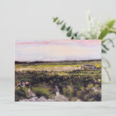 Heide met kruiwagen door Vincent van Gogh (Staand voorkant)