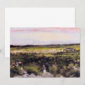 Heide met kruiwagen door Vincent van Gogh (Voorkant / Achterkant)