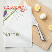 Heidelberg am Neckar Germany Retro Wine  Theedoek (Quarter Fold)