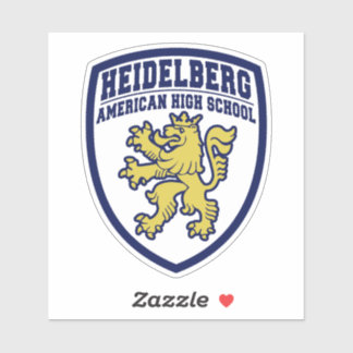 Heidelberg American High School Schild Sticker