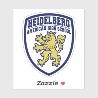 Heidelberg American High School Shield Sticker