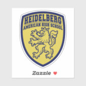 Heidelberg American High School Sticker (Vel)