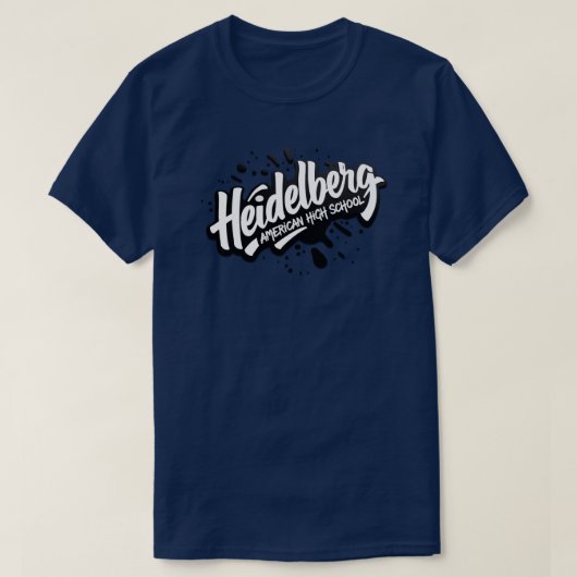 Heidelberg American High School T-shirt (Design voorkant)