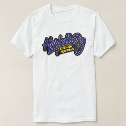 Heidelberg American High School T-shirt (Design voorkant)