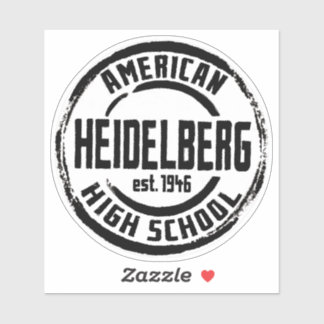 Heidelberg American High School Vinyl Sticker