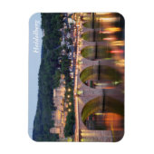 Heidelberg bij avondlicht magneet (Verticaal)