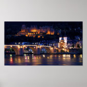 Heidelberg bij Night Print (Voorkant)