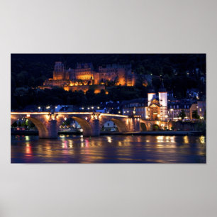 Heidelberg bij Night Print