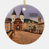 HEIDELBERG, BRIDGEGATE KERAMISCH ORNAMENT (Voorkant)