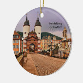 HEIDELBERG, BRIDGEGATE KERAMISCH ORNAMENT (Links)