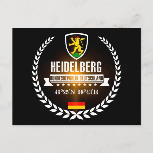 Heidelberg Briefkaart (Voorkant)