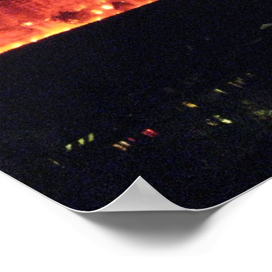 Heidelberg Castle Burning Poster (Hoek)