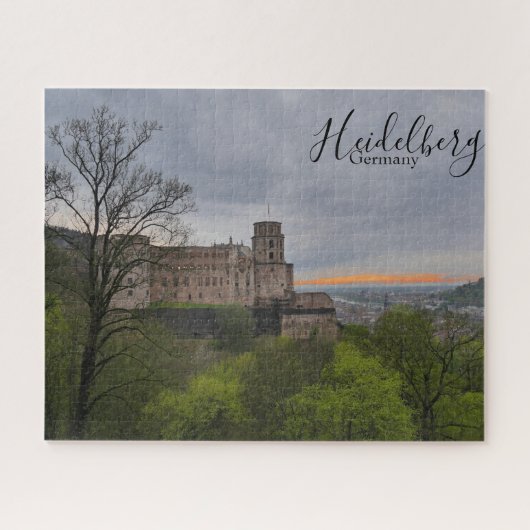 Heidelberg Castle Germany Jigzaag Puzzle Legpuzzel (Horizontaal)