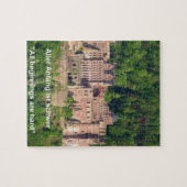 Heidelberg Castle in het Duits en Duits Gezegde Legpuzzel (Horizontaal)