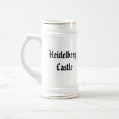 Heidelberg Castle - Stein Bierpul (Links)
