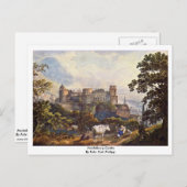 Heidelberg Castle van Fohr Carl Philipp Briefkaart (Voorkant / Achterkant)