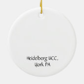 Heidelberg Christmas Wish ornament (Achterkant)