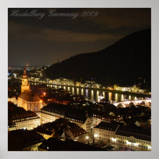 Heidelberg Duitsland 2009 Poster