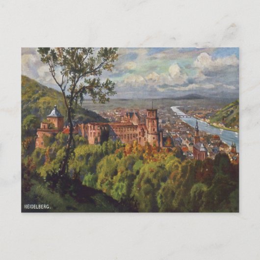 Heidelberg Duitsland  Briefkaart (Voorkant)