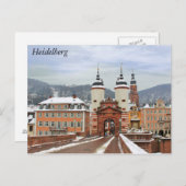 Heidelberg, Duitsland Briefkaart (Voorkant / Achterkant)