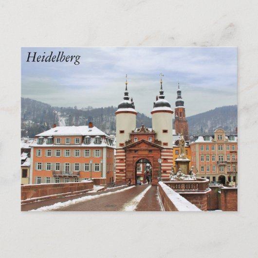 Heidelberg, Duitsland Briefkaart (Voorkant)