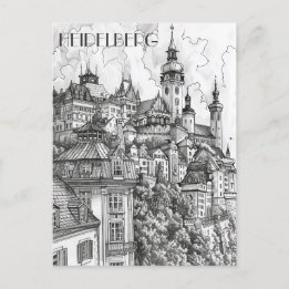 Heidelberg Duitsland Briefkaart