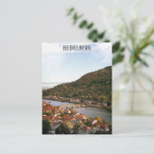 Heidelberg Duitsland City Uitzicht Briefkaart (Staand voorkant)