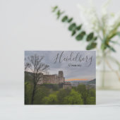 Heidelberg Duitsland Kasteel Briefkaart (Staand voorkant)
