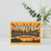 Heidelberg Duitsland Kasteel Briefkaart (Staand voorkant)