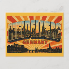 Heidelberg Duitsland Kasteel Briefkaart