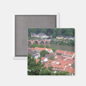 Heidelberg Duitsland koelkast Magnet (Voorkant / Achterkant)