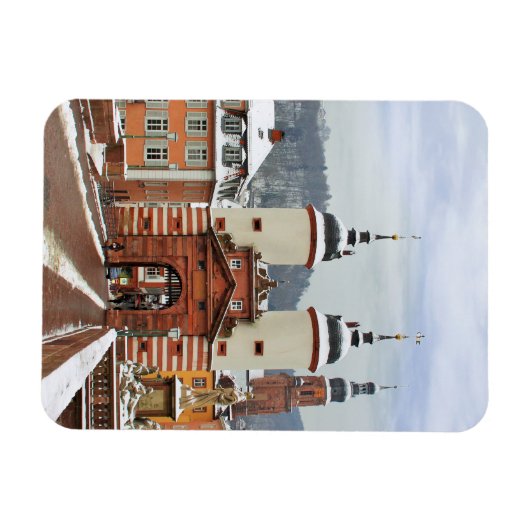 Heidelberg, Duitsland Magneet (Horizontaal)