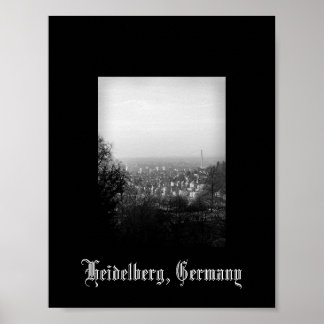 Heidelberg, Duitsland Poster