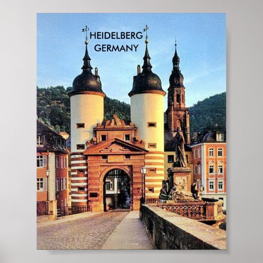 HEIDELBERG, DUITSLAND POSTER (Voorkant)