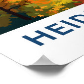 Heidelberg Duitsland Reisprint Poster (Hoek)