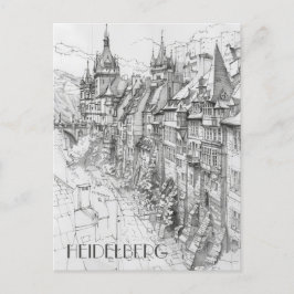 Heidelberg Duitsland Reizen Briefkaart