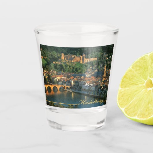 Heidelberg Duitsland Shot Glas (Voorkant)