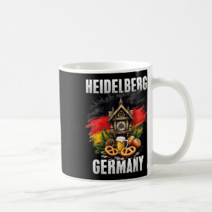 Heidelberg Duitsland Souvenir Duitse vlag reizen Koffiemok