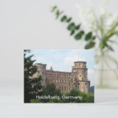 Heidelberg Germany briefkaart dat aanpasbaar is (Staand voorkant)