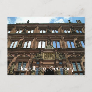 Heidelberg Germany Castle Architecture close-up Briefkaart