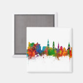 Heidelberg Germany Skyline Magneet (Voorkant / Achterkant)