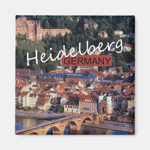 Heidelberg Germany Travel Photo Souvenir Magnet