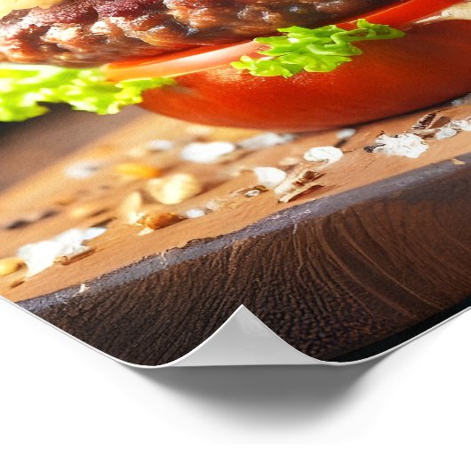 Heidelberg Haus Burger Delight Poster (Hoek)